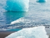 Strand bij Jökulsárlón