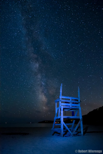 Melkweg in Acadia