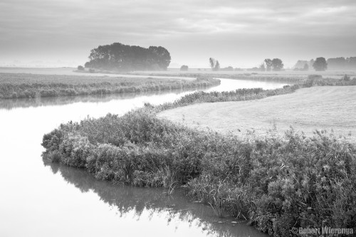 Het Reitdiep bij Aduarderzijl