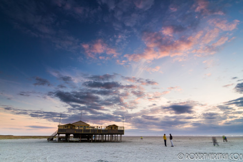 Gesprek op het strand