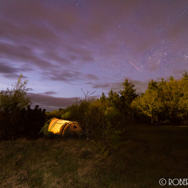 Tent onder de sterren